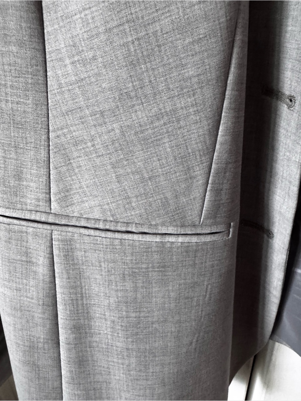 Talbots Gray Women's Blazer Jacket - Picture 6 of 7